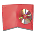 DVD Case Single Red 14mm (Single)