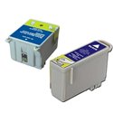 Epson T050 & T052 Compatible 2 Cartridge Ink Set - Abacus / Beads