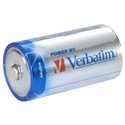 Verbatim Alkaline Size C Batteries (2 Pack)
