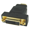 HDMI Male to DVI-D Female Socket Gold Plated Connector Adapter