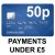 Card Payment Under £5